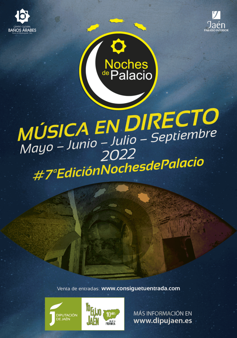 NOCHES DE PALACIO 2022. MÚSICA EN DIRECTO Consigue tu entrada